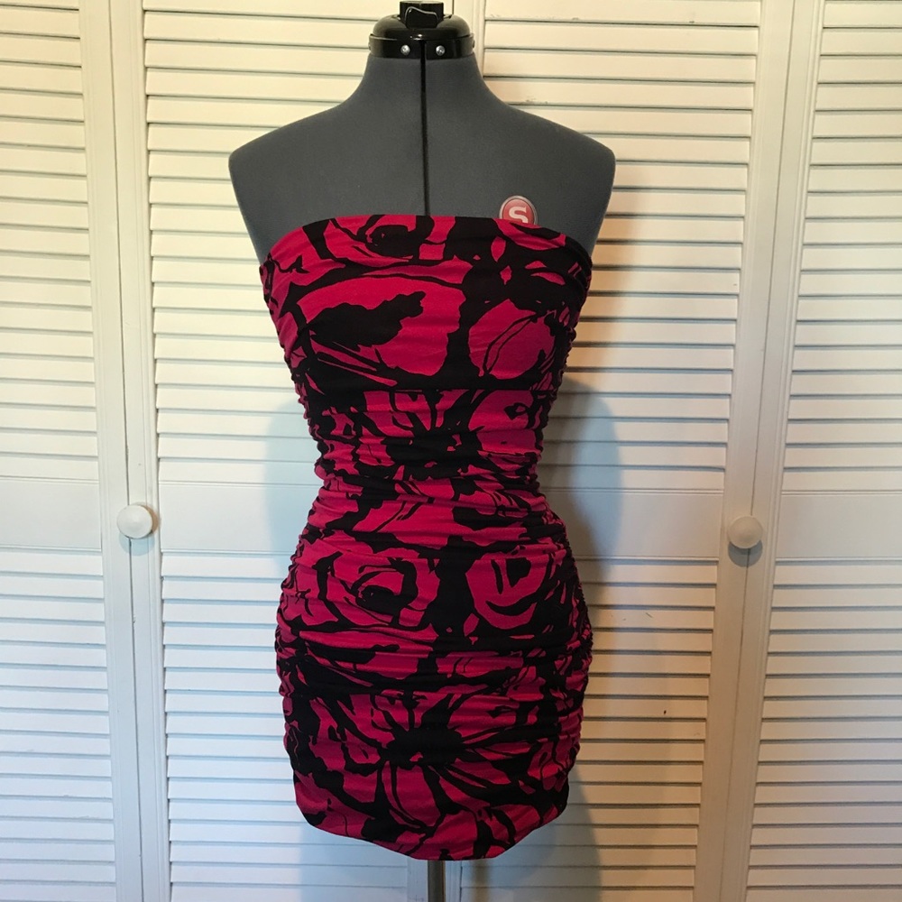 Express Strapless Dress
